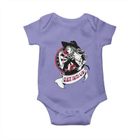 Funny Crazy Darts Lady Baby Onesie Coolest Girls Play Darts - Wonder Print Shop