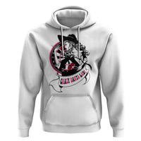 Funny Crazy Darts Lady Hoodie Coolest Girls Play Darts - Wonder Print Shop