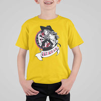 Funny Crazy Darts Lady T Shirt For Kid Coolest Girls Play Darts - Wonder Print Shop