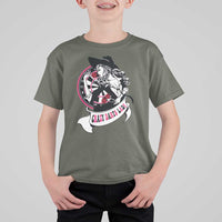 Funny Crazy Darts Lady T Shirt For Kid Coolest Girls Play Darts - Wonder Print Shop