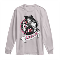 Funny Crazy Darts Lady Long Sleeve Shirt Coolest Girls Play Darts - Wonder Print Shop