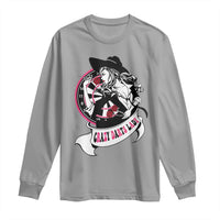 Funny Crazy Darts Lady Long Sleeve Shirt Coolest Girls Play Darts - Wonder Print Shop