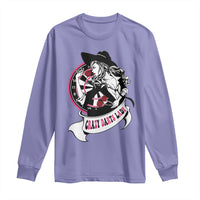 Funny Crazy Darts Lady Long Sleeve Shirt Coolest Girls Play Darts - Wonder Print Shop