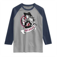 Funny Crazy Darts Lady Raglan Shirt Coolest Girls Play Darts - Wonder Print Shop