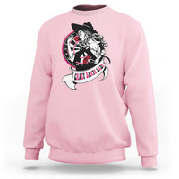 Funny Crazy Darts Lady Sweatshirt Coolest Girls Play Darts - Wonder Print Shop