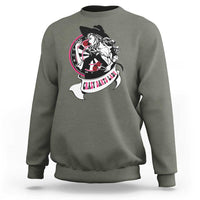 Funny Crazy Darts Lady Sweatshirt Coolest Girls Play Darts - Wonder Print Shop