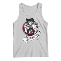 Funny Crazy Darts Lady Tank Top Coolest Girls Play Darts - Wonder Print Shop