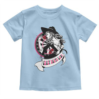 Funny Crazy Darts Lady Toddler T Shirt Coolest Girls Play Darts - Wonder Print Shop