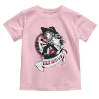 Funny Crazy Darts Lady Toddler T Shirt Coolest Girls Play Darts - Wonder Print Shop