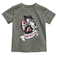Funny Crazy Darts Lady Toddler T Shirt Coolest Girls Play Darts - Wonder Print Shop