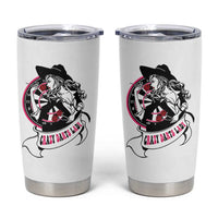 Funny Crazy Darts Lady Tumbler Cup Coolest Girls Play Darts - Wonder Print Shop