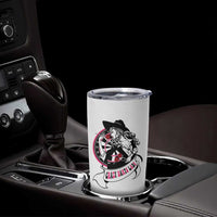 Funny Crazy Darts Lady Tumbler Cup Coolest Girls Play Darts - Wonder Print Shop