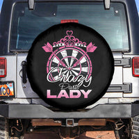 Crazy Darts Lady Spare Tire Cover Funny Pub Game Gift For Women - Wonder Print Shop