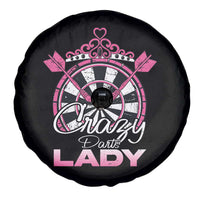 Crazy Darts Lady Spare Tire Cover Funny Pub Game Gift For Women - Wonder Print Shop