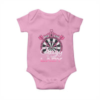 Crazy Darts Lady Baby Onesie Funny Pub Game Gift For Women - Wonder Print Shop