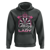 Crazy Darts Lady Hoodie Funny Pub Game Gift For Women - Wonder Print Shop