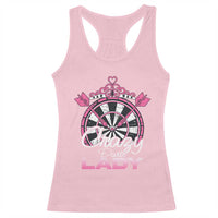 Crazy Darts Lady Racerback Tank Top Funny Pub Game Gift For Women - Wonder Print Shop