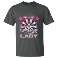 Crazy Darts Lady T Shirt Funny Pub Game Gift For Women - Wonder Print Shop