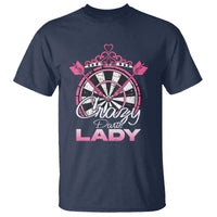 Crazy Darts Lady T Shirt Funny Pub Game Gift For Women - Wonder Print Shop