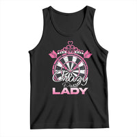 Crazy Darts Lady Tank Top Funny Pub Game Gift For Women - Wonder Print Shop