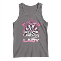 Crazy Darts Lady Tank Top Funny Pub Game Gift For Women - Wonder Print Shop