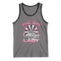 Crazy Darts Lady Tank Top Funny Pub Game Gift For Women - Wonder Print Shop