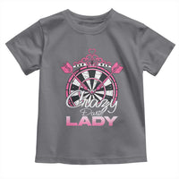 Crazy Darts Lady Toddler T Shirt Funny Pub Game Gift For Women - Wonder Print Shop