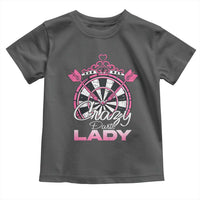 Crazy Darts Lady Toddler T Shirt Funny Pub Game Gift For Women - Wonder Print Shop