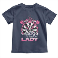 Crazy Darts Lady Toddler T Shirt Funny Pub Game Gift For Women - Wonder Print Shop