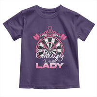 Crazy Darts Lady Toddler T Shirt Funny Pub Game Gift For Women - Wonder Print Shop