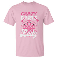 Crazy Darts Lady Bullseye Dart Shooting T Shirt Female Dartist Gift - Wonder Print Shop