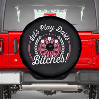 Lets Play Darts Bitches Spare Tire Cover Funny Female Dartist Gift - Wonder Print Shop
