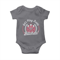 Lets Play Darts Bitches Baby Onesie Funny Female Dartist Gift - Wonder Print Shop
