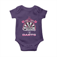 Queen Of Darts Baby Onesie Funny Dart Gift For Women - Wonder Print Shop