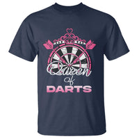 Queen Of Darts T Shirt Funny Dart Gift For Women - Wonder Print Shop