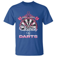 Queen Of Darts T Shirt Funny Dart Gift For Women - Wonder Print Shop
