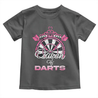 Queen Of Darts Toddler T Shirt Funny Dart Gift For Women - Wonder Print Shop