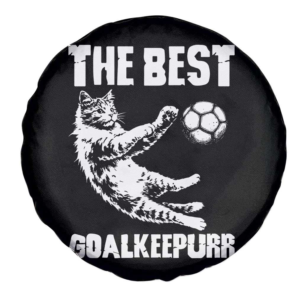 The Best Cat Goalkeeper Spare Tire Cover Soccer Player Gift