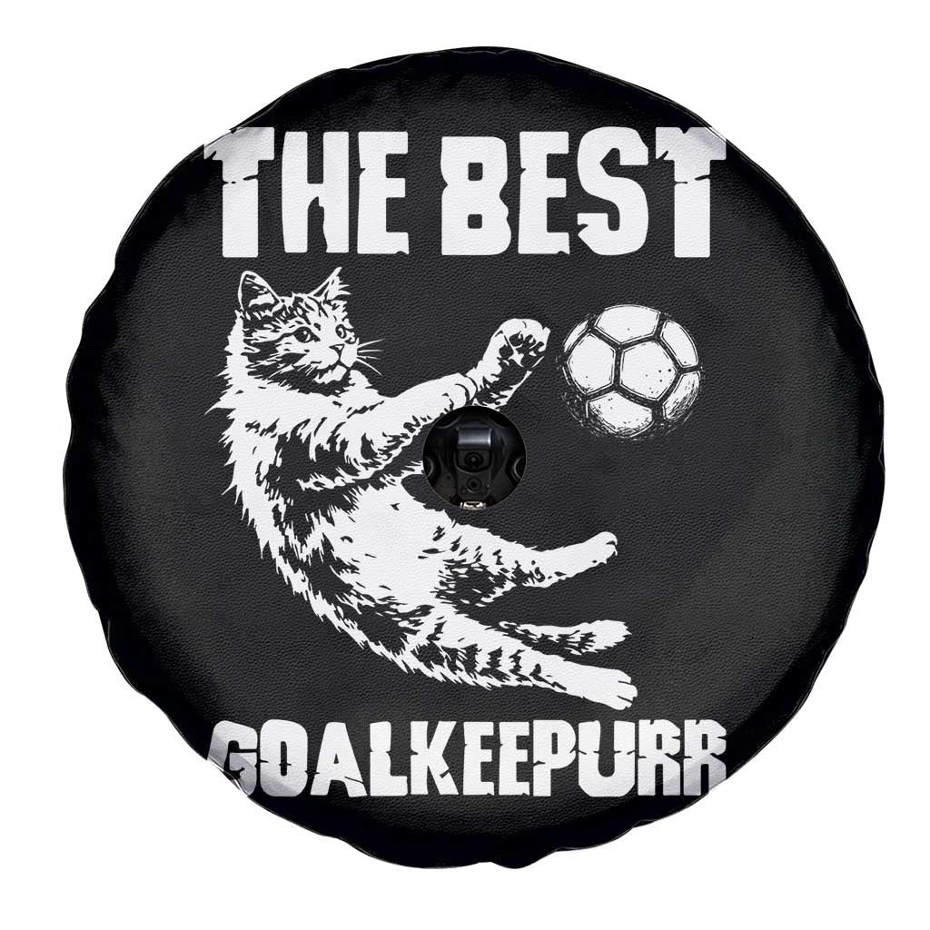 The Best Cat Goalkeeper Spare Tire Cover Soccer Player Gift