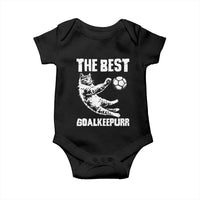 The Best Cat Goalkeeper Baby Onesie Soccer Player Gift