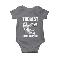 The Best Cat Goalkeeper Baby Onesie Soccer Player Gift