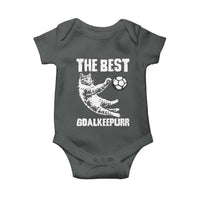 The Best Cat Goalkeeper Baby Onesie Soccer Player Gift