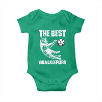The Best Cat Goalkeeper Baby Onesie Soccer Player Gift