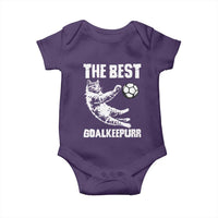 The Best Cat Goalkeeper Baby Onesie Soccer Player Gift