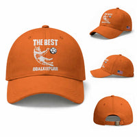 The Best Cat Goalkeeper Baseball Cap Soccer Player Gift