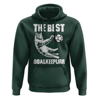The Best Cat Goalkeeper Hoodie Soccer Player Gift