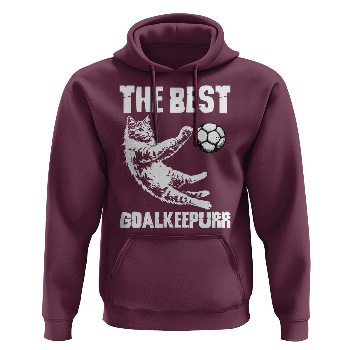 The Best Cat Goalkeeper Hoodie Soccer Player Gift
