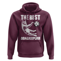 The Best Cat Goalkeeper Hoodie Soccer Player Gift