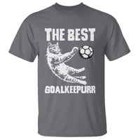 The Best Cat Goalkeeper T Shirt Soccer Player Gift
