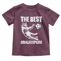 The Best Cat Goalkeeper Toddler T Shirt Soccer Player Gift